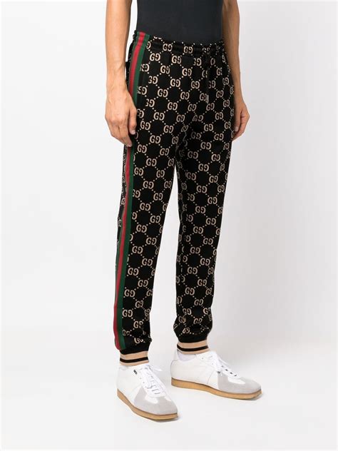 gucci yoga pants|gucci track pants for women.